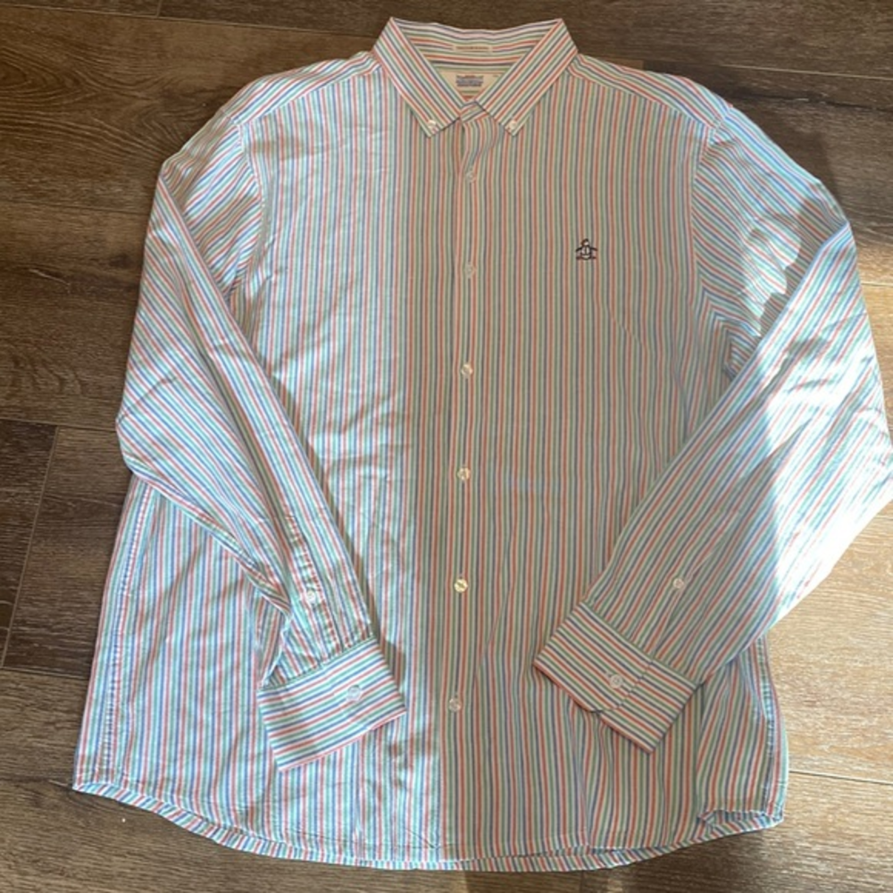 Penguin long sleeve button up XXL